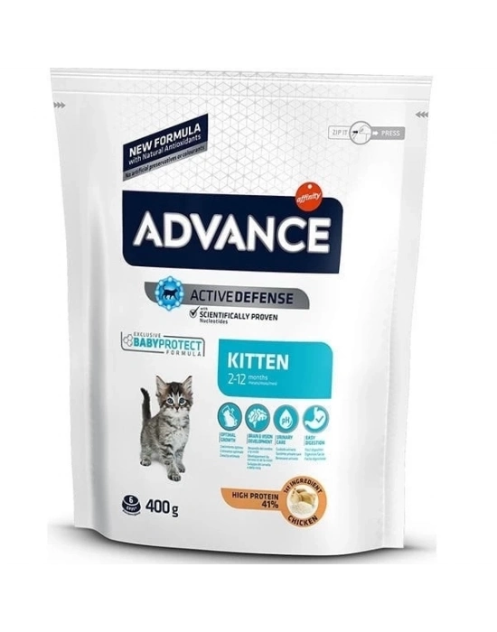 ÇOK SATAN Advance Kitten Tavuklu Yavru Kedi Maması 400 Gr