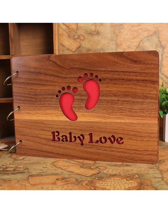 ÇOK SATAN Ahşap Baby Love Albüm