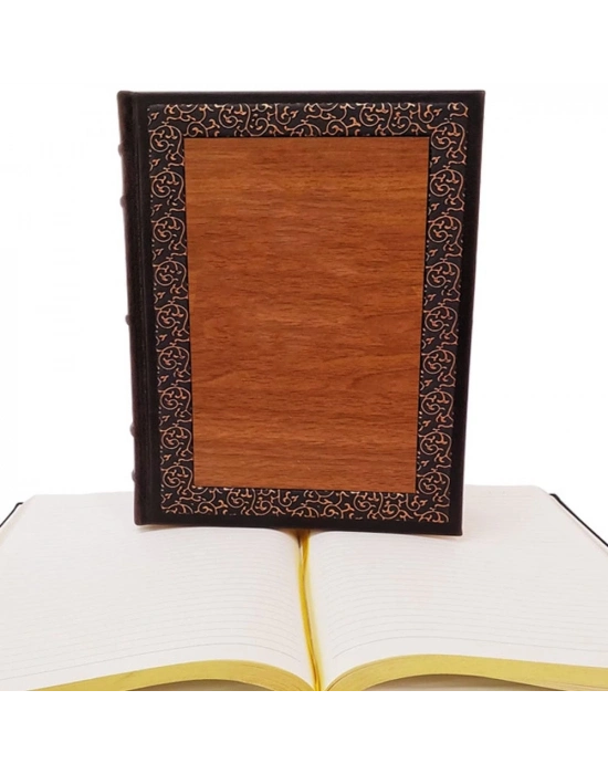 ÇOK SATAN Ahşap Deri Defter