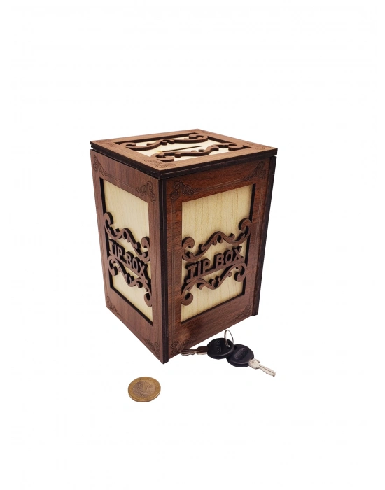 ÇOK SATAN Ahşap MDF Tip Box Kutusu