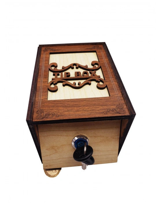 ÇOK SATAN Ahşap MDF Tip Box Kutusu