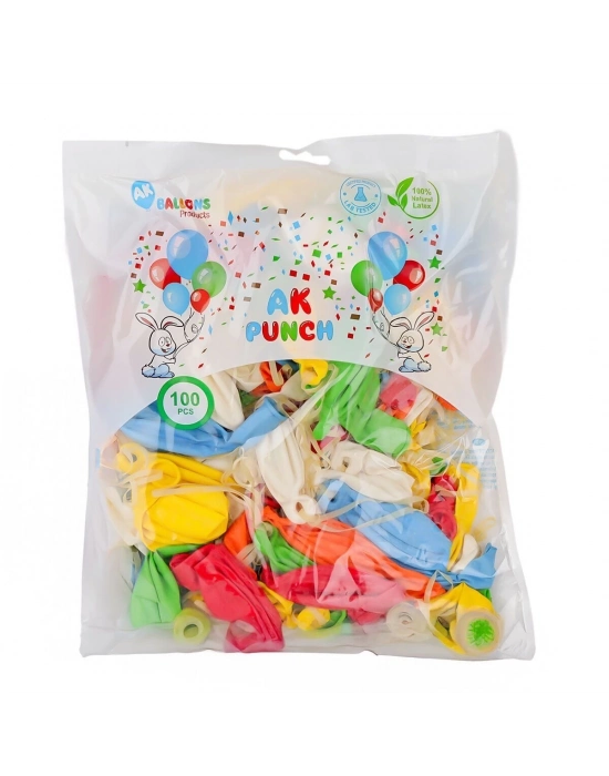 ÇOK SATAN AK-01 Punch Balon 100 Adet