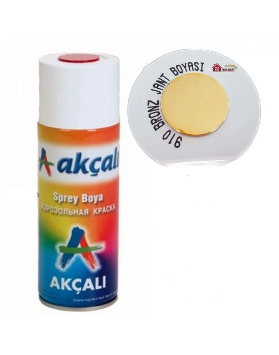 ® Akçalı Sprey Boya 400 ml 910 Bronz Jant
