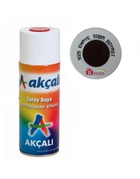 Akçalı Sprey Boya 400 ml 925 Emaye Soba Boyası