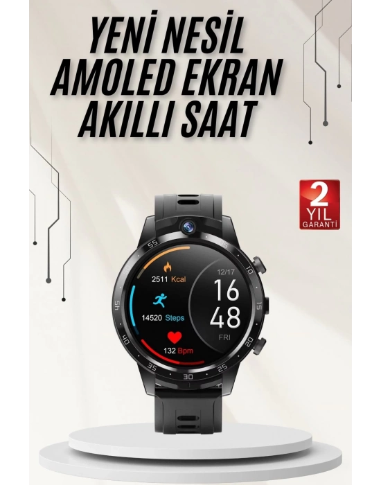 ÇOK SATAN Akıllı Saat 3 Kordon Akıllı Saat Android ve İOS Uyumlu Uzun Ömürlü Titreşimli