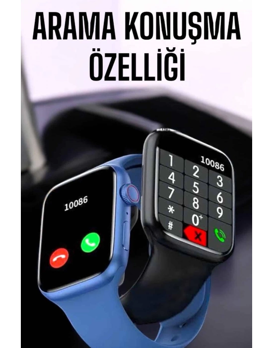 ÇOK SATAN Akıllı Saat Amoled Ekran Yeni Nesil Bluetooth Bağlantılı