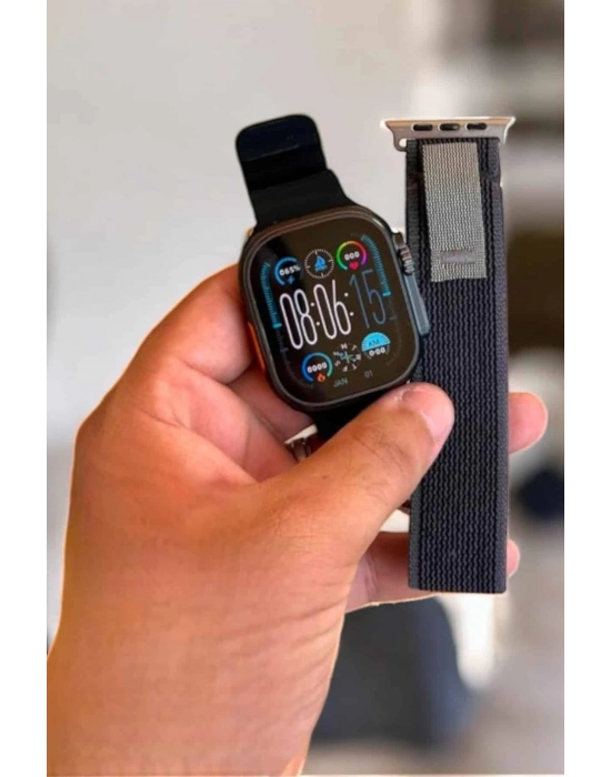 ÇOK SATAN Akıllı Saat Android ve İOS Uyumlu NFC Ve GPS Özelliği Arama Cevaplayan