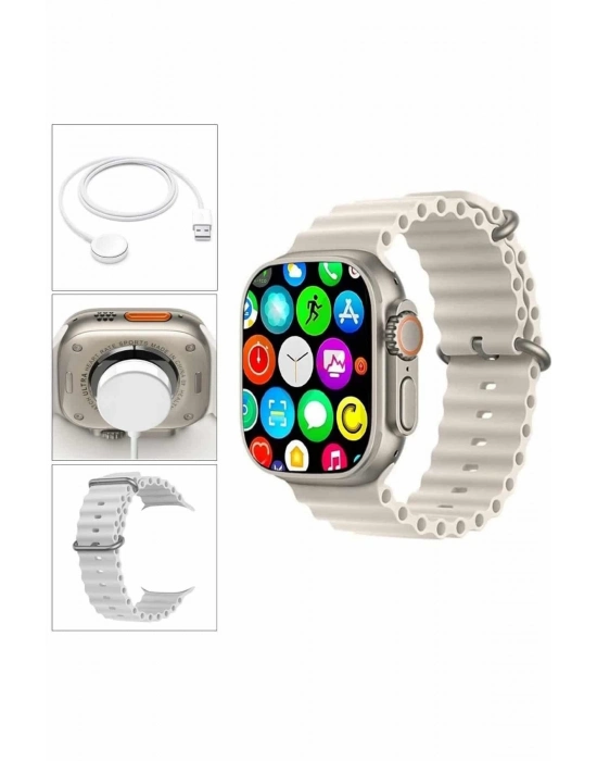 ÇOK SATAN Akıllı Saat Bleutooth Bağlantılı Akıllı Saat Amoled Ekran 49 MM