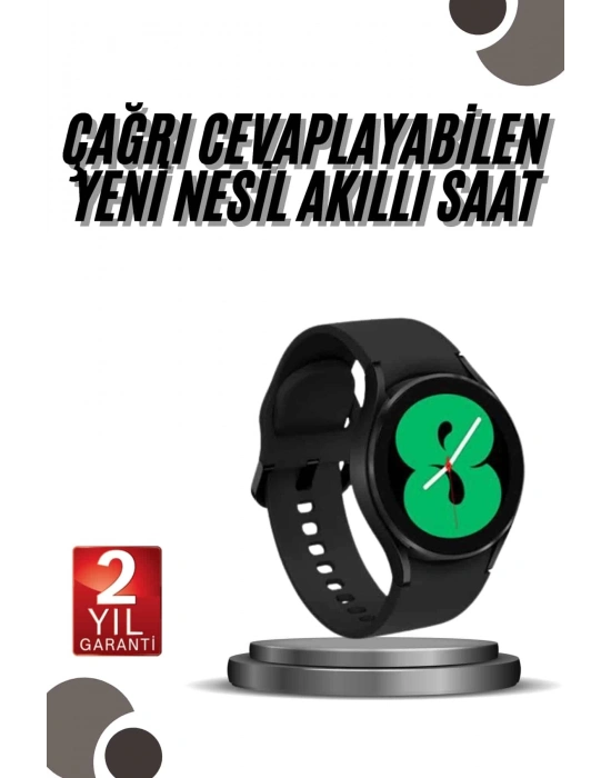 ÇOK SATAN Akıllı Saat Bluetooth Bağlantılı Yuvarlak Ekran Plastik Kordonlu