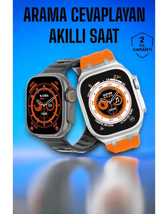 ÇOK SATAN Akıllı Saat GPS, Sağlık Ve Uyku Takibi Arama Cevaplayan Bluetooth Bağlantılı