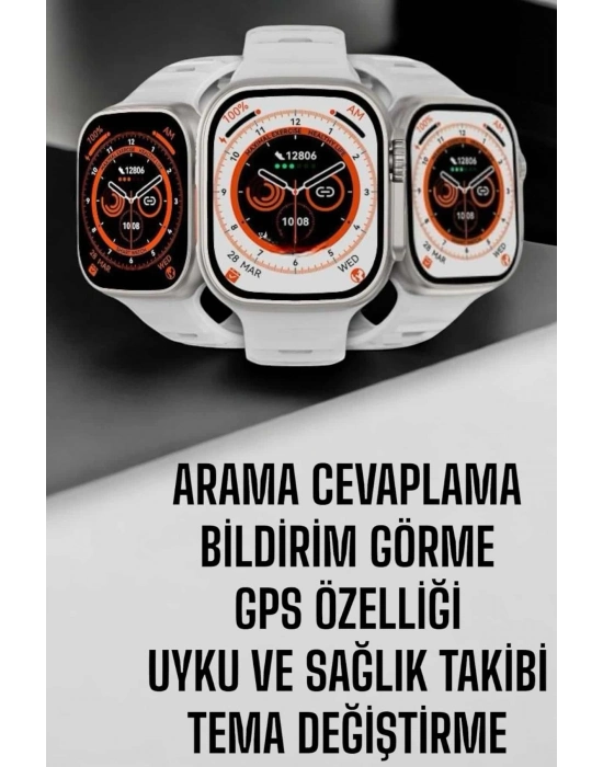 ÇOK SATAN Akıllı Saat Nabız Ölçebilen Yeni Nesil GPS ve Adımsayar Özelliği