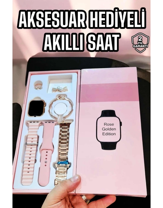 ÇOK SATAN Akıllı Saat Sesli Görüşme Bildirim Görme Uyku ve Sağlık Takibi