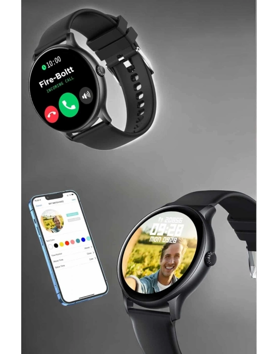 ÇOK SATAN Akıllı Saat Sesli Görüşme Bluetooth Bağlantılı 3 Kordonlu