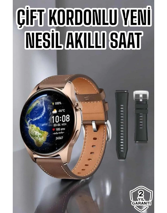 ÇOK SATAN Akıllı Saat Sesli Görüşme NFC ve GPS Uyumlu Bluetooth Bağlantılı
