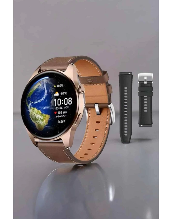 ÇOK SATAN Akıllı Saat Tema Değiştirme Titreşimli Bluetooth Bağlantılı NFC Ve GPS Uyumlu