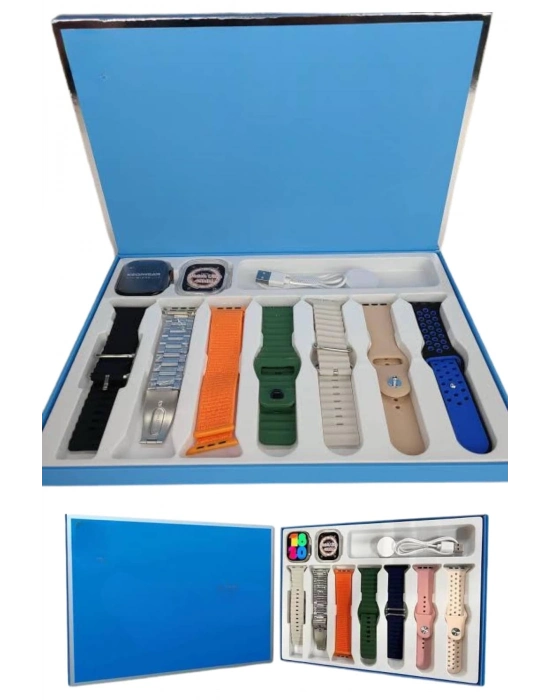 ÇOK SATAN Akıllı Saat Unisex Akıllı Saat Çoklu Kordon Seçeneği Çelik Kordon Plastik Kordon