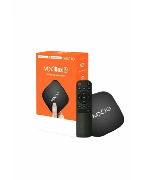 ÇOK SATAN Akıllı TV kutusu Mx Box Android 7.1 TV kutusu 2.4G Wifi