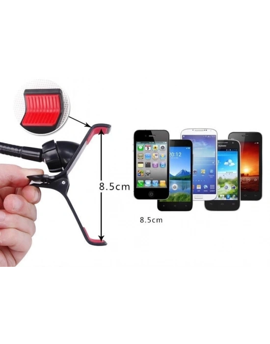 ÇOK SATAN Akrobat Telefon Tutucu Oynar Başlıklı (SİYAH)