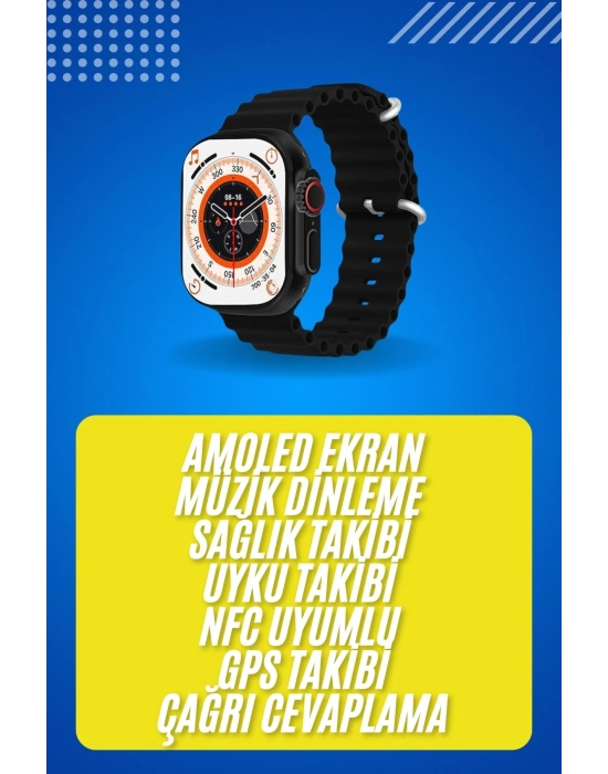 ÇOK SATAN Android ve İOS Uyumlu Arama Konuşma Yapabilen Akıllı Saat