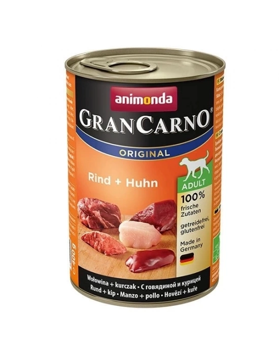 ÇOK SATAN Animonda Biftek ve Tavuklu Köpek Konservesi 400 Gr