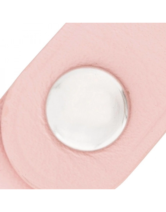 ÇOK SATAN Apple AirTag Uyumlu Deri Anahtarlık, NU2 Pembe