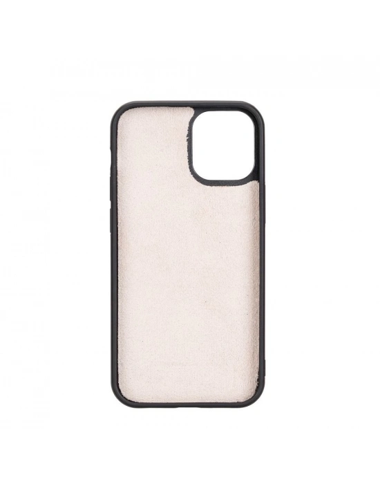 ÇOK SATAN Apple iPhone 12 mini Uyumlu Deri Cüzdanlı Kılıf NU2 Pembe
