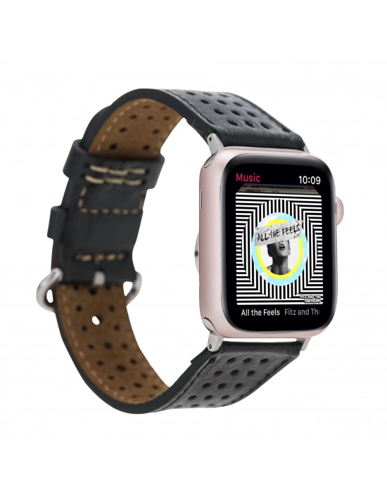 ÇOK SATAN Apple Watch Uyumlu Deri Kordon 38-40-41mm 87019 RST1