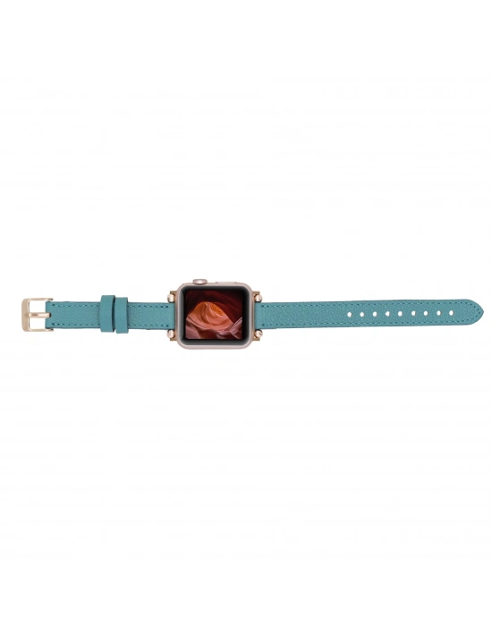 ÇOK SATAN Apple Watch Uyumlu Deri Kordon 38-40-41mm Ferro CP05