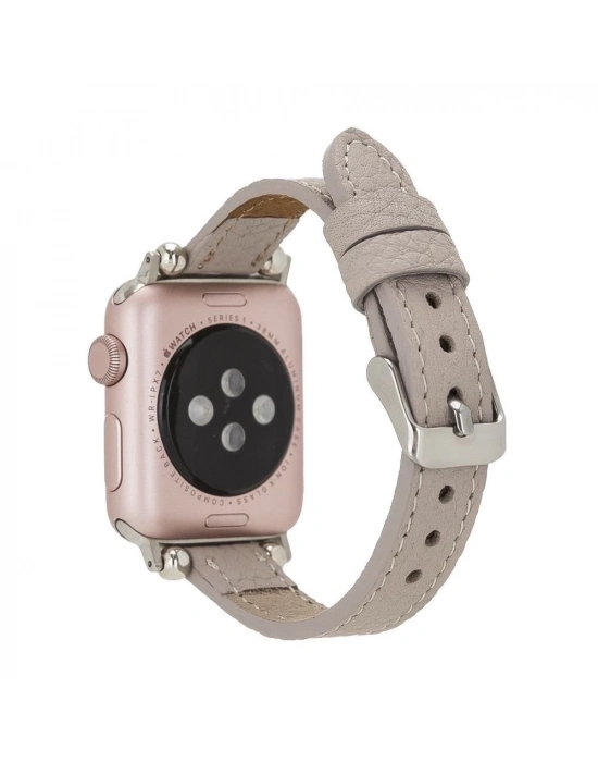 ÇOK SATAN Apple Watch Uyumlu Deri Kordon 38-40-41mm Ferro ERC3