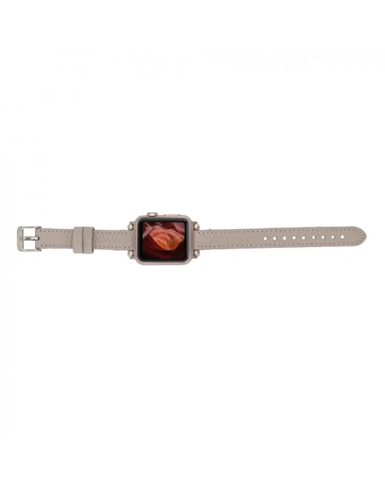 ÇOK SATAN Apple Watch Uyumlu Deri Kordon 38-40-41mm Ferro ERC3