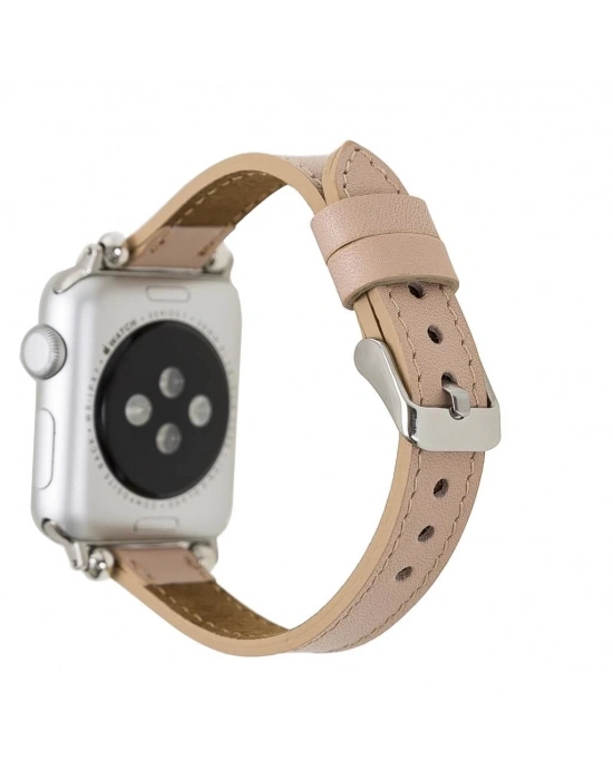 ÇOK SATAN Apple Watch Uyumlu Deri Kordon 38-40-41mm Ferro NU01N