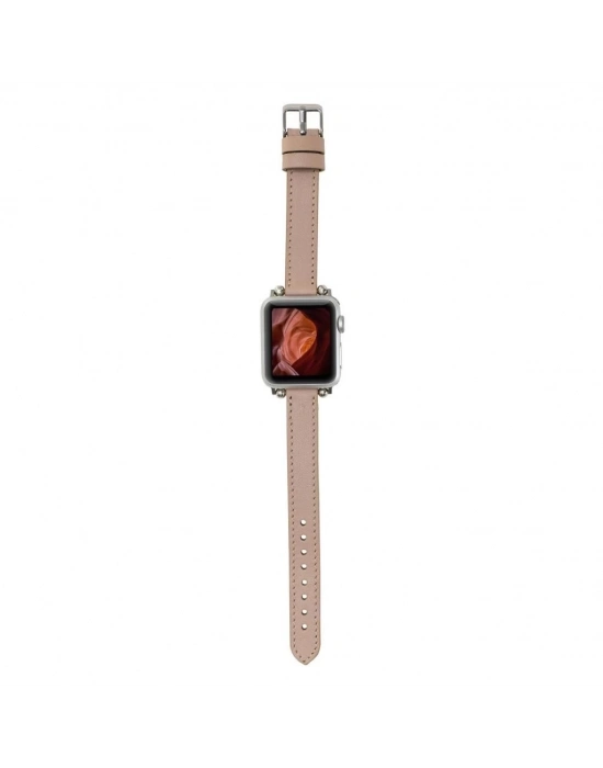 ÇOK SATAN Apple Watch Uyumlu Deri Kordon 38-40-41mm Ferro NU01N