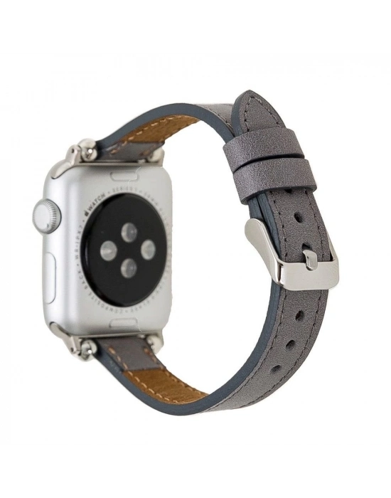 ÇOK SATAN Apple Watch Uyumlu Deri Kordon 38-40-41mm Ferro RST9
