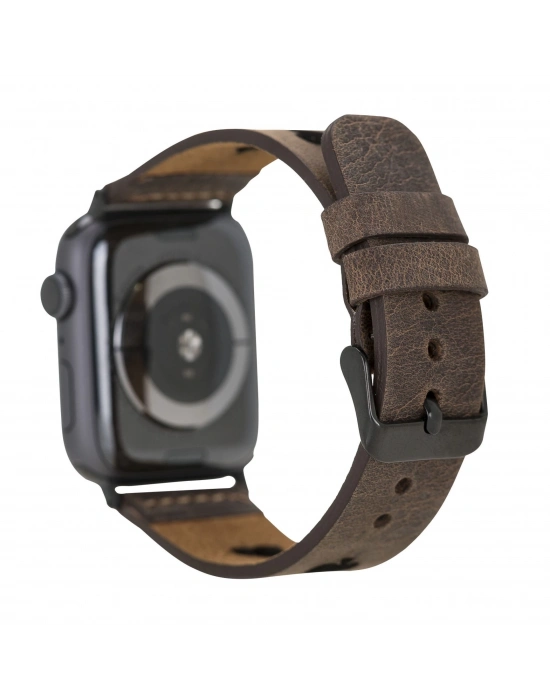 ÇOK SATAN Apple Watch Uyumlu Deri Kordon 38-40-41mm G6 Avesta