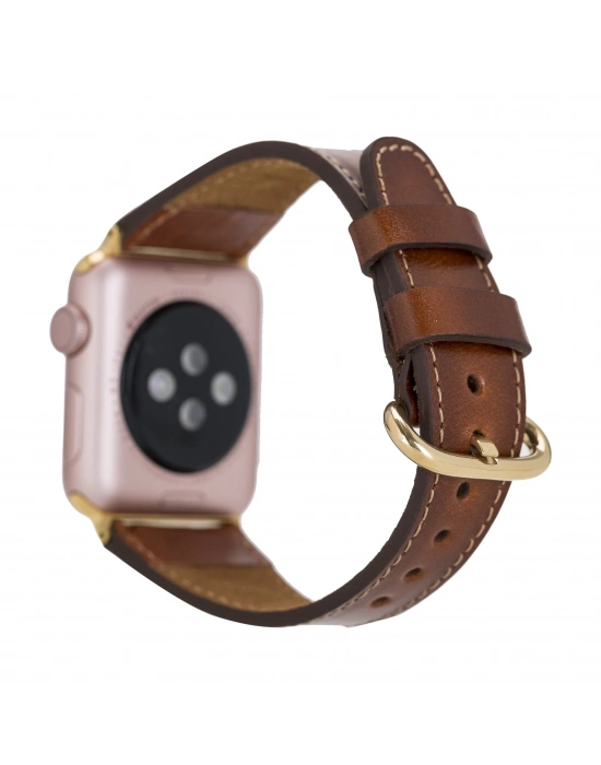 ÇOK SATAN Apple Watch Uyumlu Deri Kordon 38-40-41mm ROM RST2EF