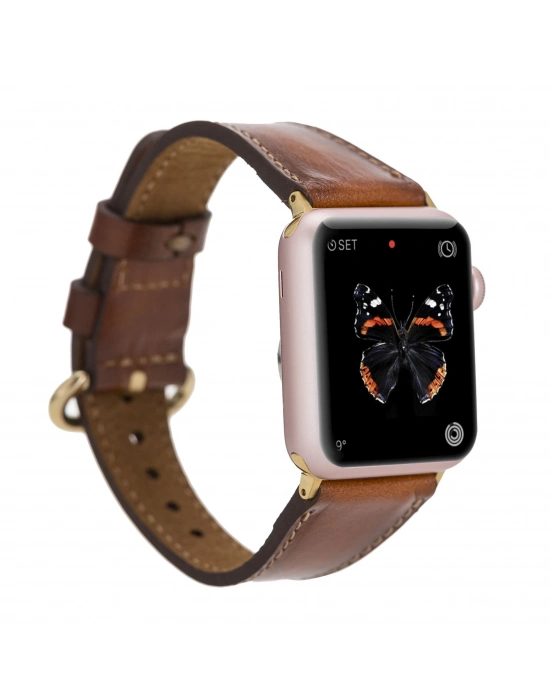 ÇOK SATAN Apple Watch Uyumlu Deri Kordon 38-40-41mm ROM RST2EF