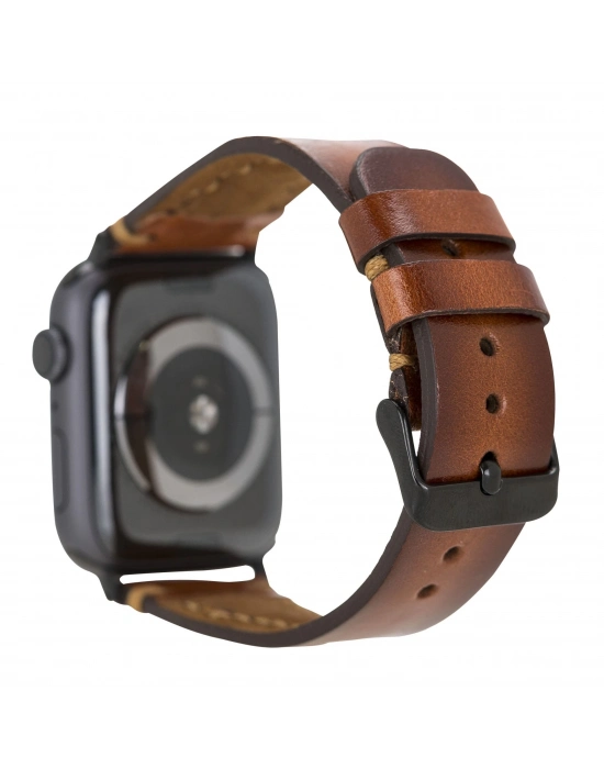 ÇOK SATAN Apple Watch Uyumlu Deri Kordon 38-40-41mm RST2EF Avila
