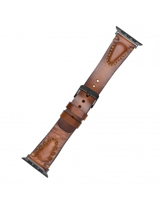 ÇOK SATAN Apple Watch Uyumlu Deri Kordon 38-40-41mm RST2EF Avila