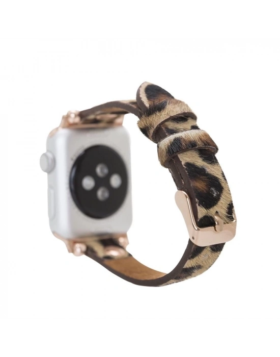 ÇOK SATAN Apple Watch Uyumlu Deri Kordon 38-40-41mm RT LEO1N