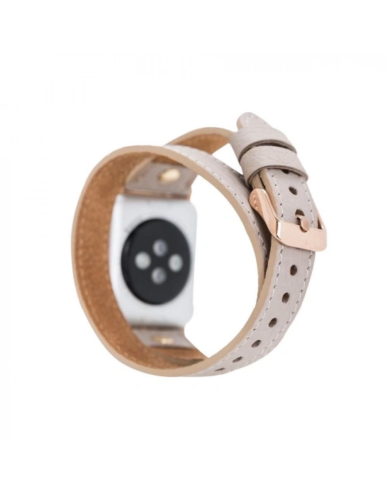 ÇOK SATAN Apple Watch Uyumlu Deri Kordon 38-40-41mm Slim DTGT ERC3