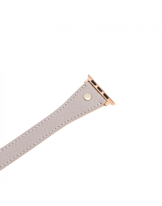 ÇOK SATAN Apple Watch Uyumlu Deri Kordon 38-40-41mm Slim DTGT ERC3