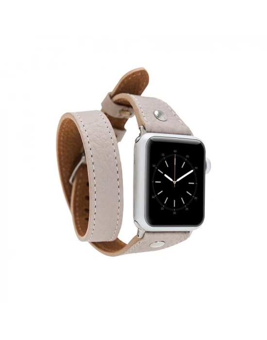 ÇOK SATAN Apple Watch Uyumlu Deri Kordon 38-40-41mm Slim DTST ERC3