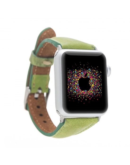 ÇOK SATAN Apple Watch Uyumlu Deri Kordon 38-40-41mm Slim G16
