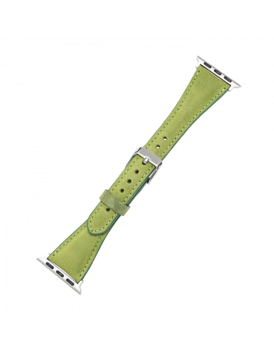 ÇOK SATAN Apple Watch Uyumlu Deri Kordon 38-40-41mm Slim G16