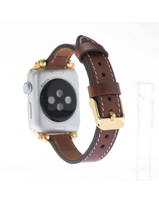 ÇOK SATAN Apple Watch Uyumlu Deri Kordon 38-40-41mm Slim RST2EF