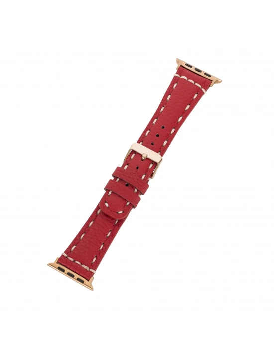 ÇOK SATAN Apple Watch Uyumlu Deri Kordon 38-40-41mm SM43 ERC2