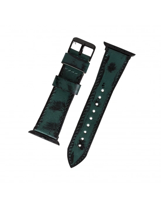 ÇOK SATAN Apple Watch Uyumlu Deri Kordon 38-40-41mm V6