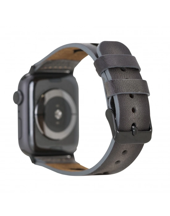 ÇOK SATAN Apple Watch Uyumlu Deri Kordon 38-40-41mm VS4EF Avesta