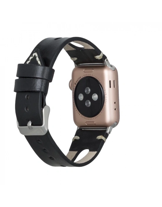 ÇOK SATAN Apple Watch Uyumlu Deri Kordon 42-44-45mm 42BA2 RST1