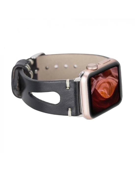 ÇOK SATAN Apple Watch Uyumlu Deri Kordon 42-44-45mm 42BA2 RST1